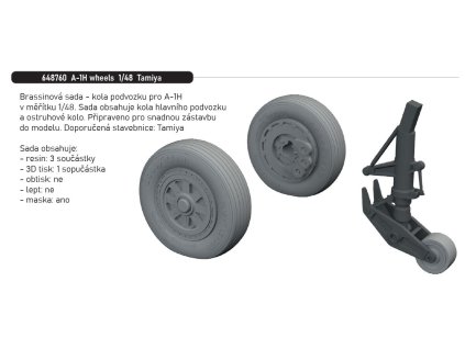 648760 A 1H wheels 1 48 Tamiya
