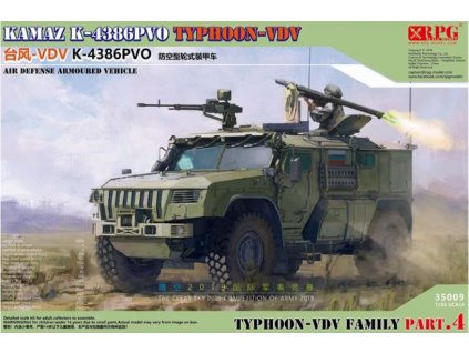 35009 K 4386PVO Typhoon VDV Air Defence Armoured Vehicle