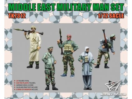 TK7312 Middle East Military Man Set