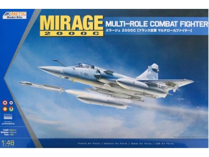 K48042 Mirage 2000C Multi role Combat Fighter Kinetic