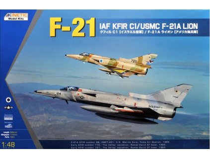 K48053 F 21 IAI Kfir C1 USMC F 21A Lion Kinetic