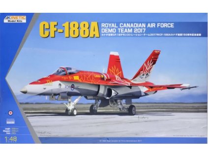 K48070 CF 188A Royal Canadian Air Force Demo Team 2017 Kinetic
