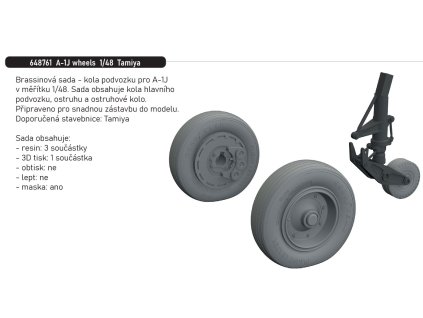 648761 A 1J wheels 1 48 Tamiya