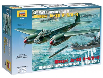 Model Kit letadlo 7284 - Junkers Ju-88 A-5/A-17 (1:72)