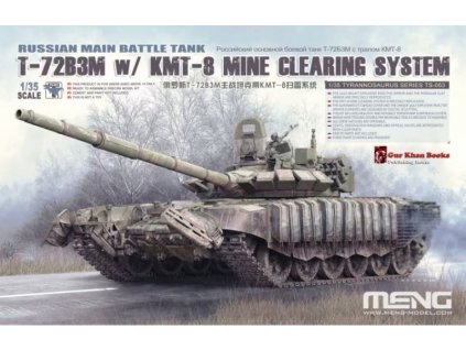 TS 053 Russian T 72B3M with KMT 8 Mine Clearing System