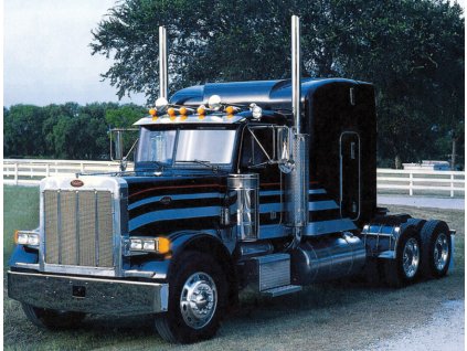 Model Kit truck 3857 CLASSIC PETERBILT 378 Long Hauler 1 24 a64215795 10374