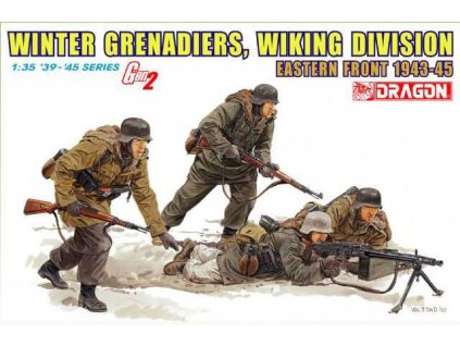 Model Kit figurky 6372 - WINTER GRENADIERS, WIKING DIVISION (EASTERN FRONT 1943-45) (GEN2) (1:35)