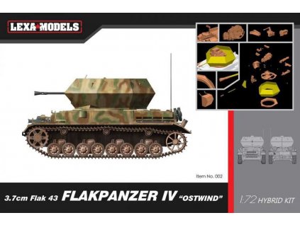 Model Kit military 7535 - 3.7cm FlaK 43 Flakpanzer IV "Ostwind" (1:72)