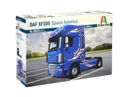 Model Kit truck 3933 DAF XF105 Space America 1 24 a88793941 10374