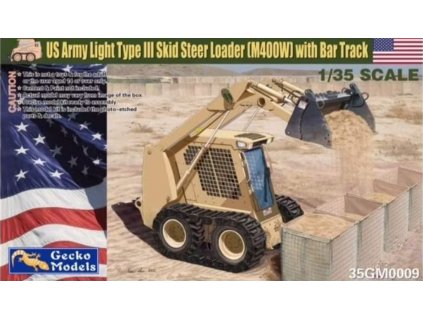 35GM0009 US Army Light Type III Skid Steer Loader (M400W) with Bar Track