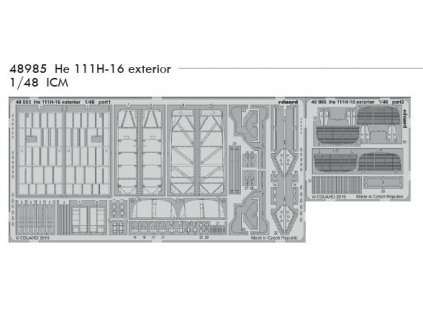 48985 He 111H 16 Exterior 1 48 ICM
