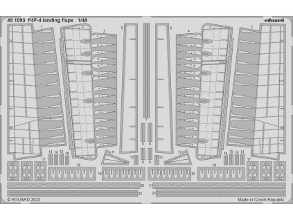 1/48 F4F-4 landing flaps (EDUARD)