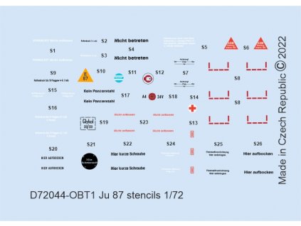 D472044 OBT1 Ju87 stencils rev0