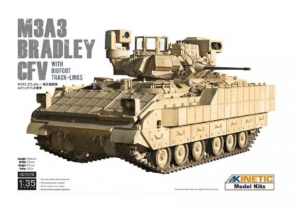 K61016 M3A3 Bradley CFV with Bigfoot Track links