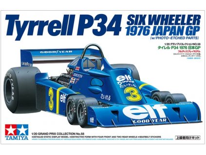 20058 Tyrrell P34 SIX WHEELER 1976 JAPAN GP