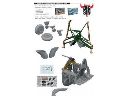 SIN64896 F4F 3 with telescopic gunsight ESSENTIAL 1 48 Eduard