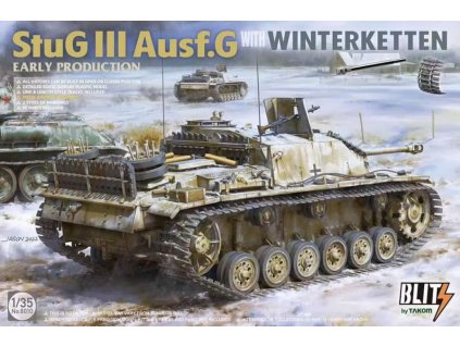 8010 StuG III Ausf.G With Winterketten Early Production