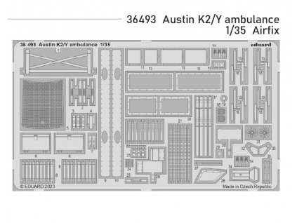 36493 Austin K2 Y ambulance 1 35 Airfix