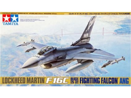 61101 Lockheed Martin F 16C (Block 25 32) Fighting Falcon ANG