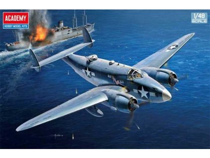 Model Kit letadlo 12347 - USN PV-1 "Solomon Islands Theatre" (1:48)