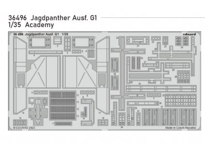 36496 Jagdpanther Ausf. G1 1 35 Academy