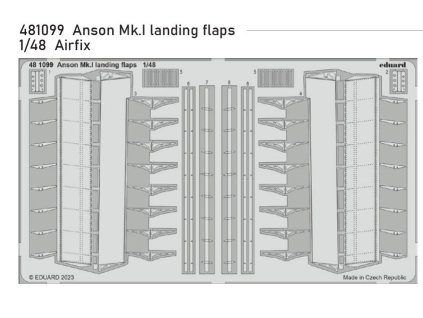481099 Anson Mk.I landing flaps 1 48 Airfix