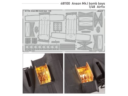481100 Anson Mk.I bomb bays 1 48 Airfix