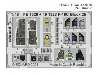 FE1328 F 16C Block 25 1 48 Kinetic