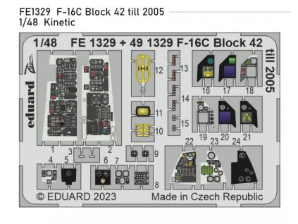 FE1329 F 16C Block 42 till 2005 1 48 Kinetic
