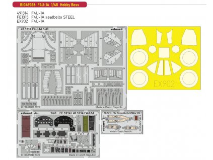 BIG49356 F4U 1A 1 48 Hobby Boss