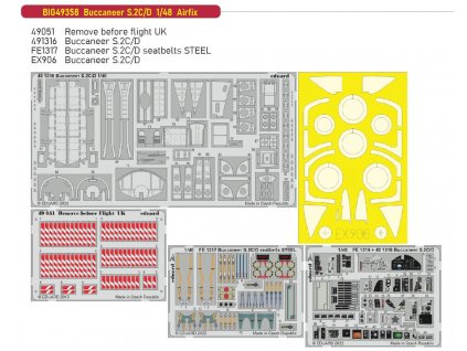 BIG49358 Buccaneer S.2C D 1 48 Airfix