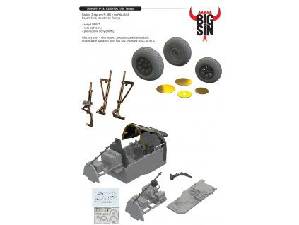 SIN64899 P 38J ESSENTIAL 1 48 Tamiya