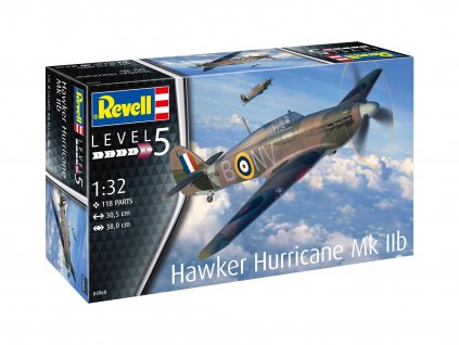 Plastic ModelKit letadlo 04968 - Hawker Hurricane Mk IIb (1:32)