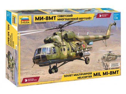 Model Kit vrtulník 4828 - MIL-Mi-8MT (1:48)