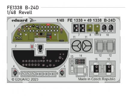 FE1338 B 24D 1 48 Revell