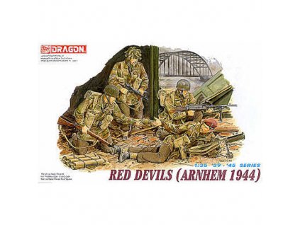 Model Kit figurky 6023 - RED DEVILS,ARNHEIM 1944 (1:35)