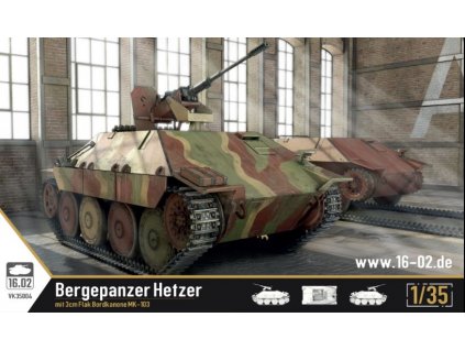 VK35004 Bergepanzer Hetzer mit 3cm Flak Bordkanone MK 103