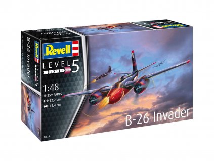 Plastic ModelKit letadlo 03823 - B-26C Invader (1:48)