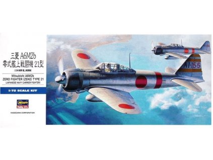 00451 Mitsubishi A6M2b Zero Fighter Type 21 (Japanese Navy Carrier Fighter)