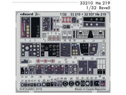 33210 He 219 1 32 Revell