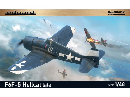 8229 BOX F6F 5 Hellcat late víko krabice