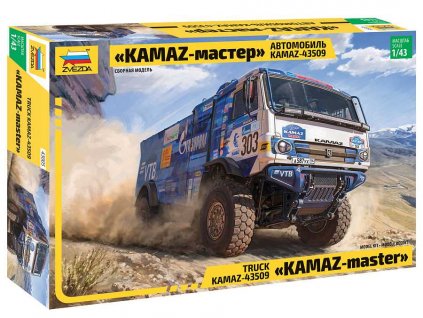 Model kit auto 43005 - KAMAZ Rallye truck (1:43)