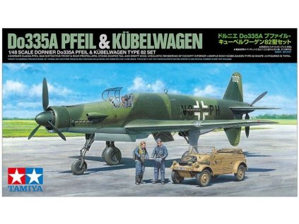 25206 Dornier Do335A Pfeil and Kubelwagen type 82 set