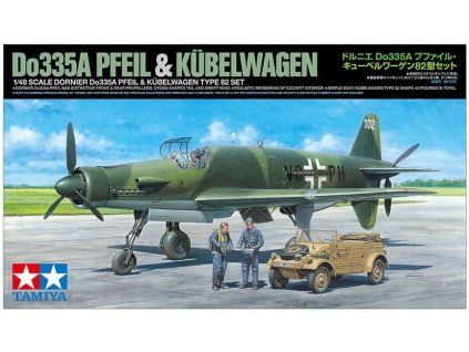 25206 Dornier Do335A Pfeil and Kubelwagen type 82 set
