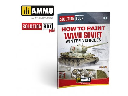 solution box mini 20 how to paint wwii soviet winter vehicles