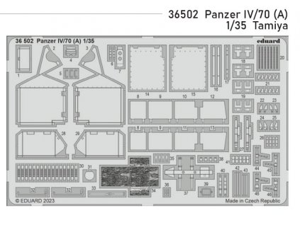 36502 Panzer IV 70 (A) 1 35 Tamiya