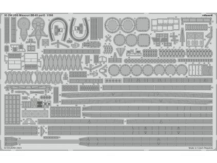 1/350 USS Missouri BB-63 part 3 (HOBBY BOSS)