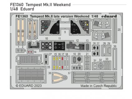 FE1360 Tempest Mk.II Weekend 1 48 Eduard