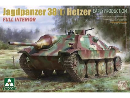 tak2170 Jagdpanzer 38(t) Hetzer Early Production Full Interior