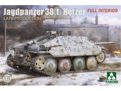 tak2172 Jagdpanzer 38(t) Hetzer Late Production Full Interior